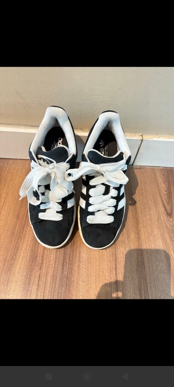 Adidas Campus Siyah Süet Sneaker — görsel 2/6