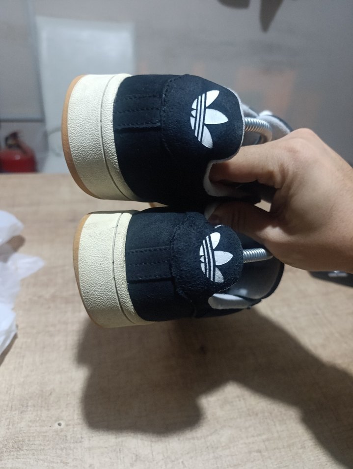 Adidas Campus Siyah Süet Sneaker — görsel 3/6