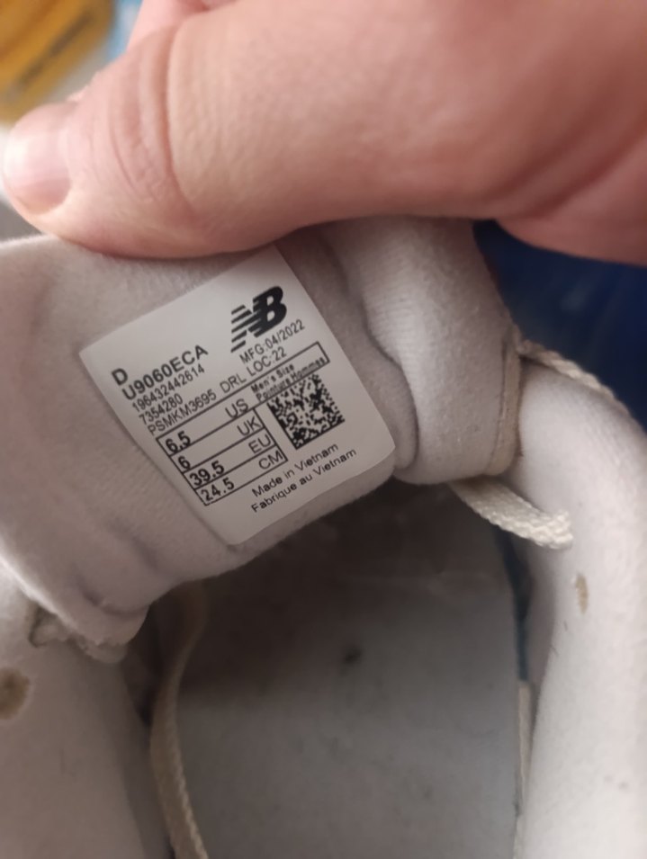New Balance Beyaz & Gümüş Sneaker — görsel 7/15