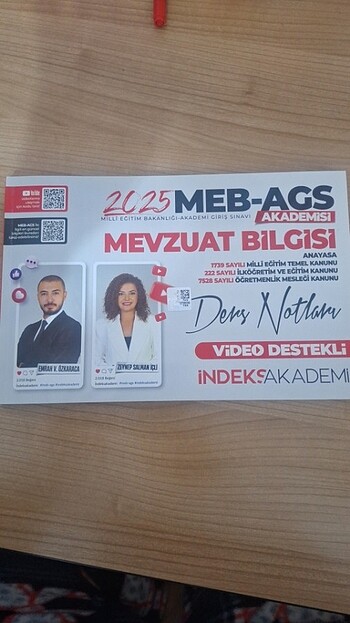 İndeks akademi 2025 mevzuat ders notu
