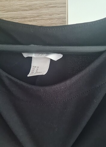 H&m siyah yeni elbise