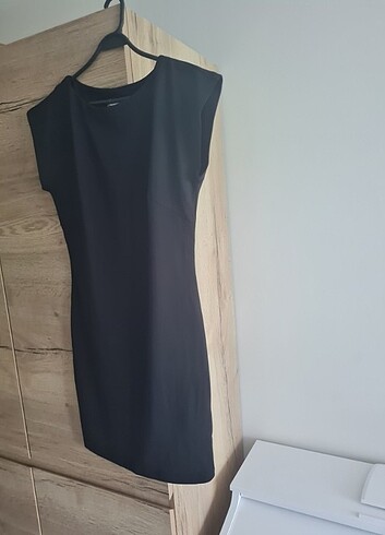 38 Beden H&m siyah yeni elbise