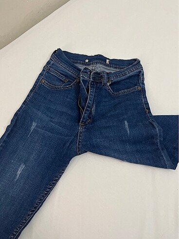 Jean dar paça pantolon - Görsel 3
