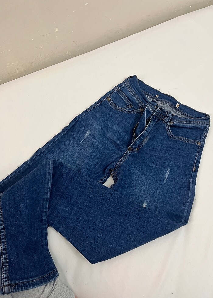 Jean dar paça pantolon - Görsel 5