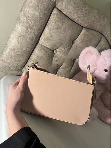 Toz pembe çanta - Görsel 8