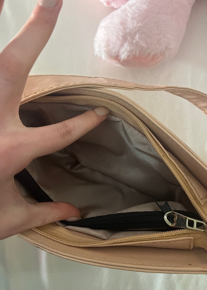 Toz pembe çanta - Görsel 5