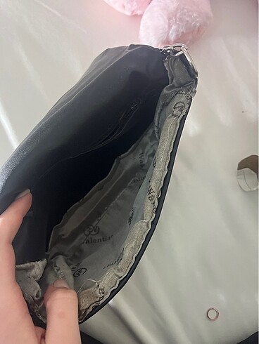 Siyah kol çantası - Görsel 4