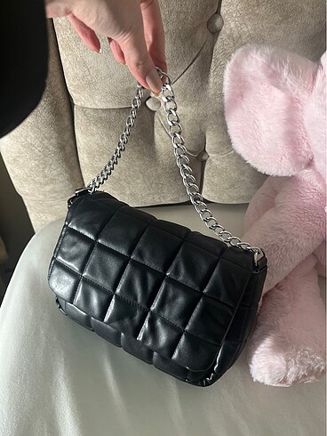 Siyah kol çantası - Görsel 3