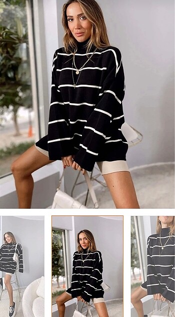 Trendyol & Milla Oversize kazak tunik