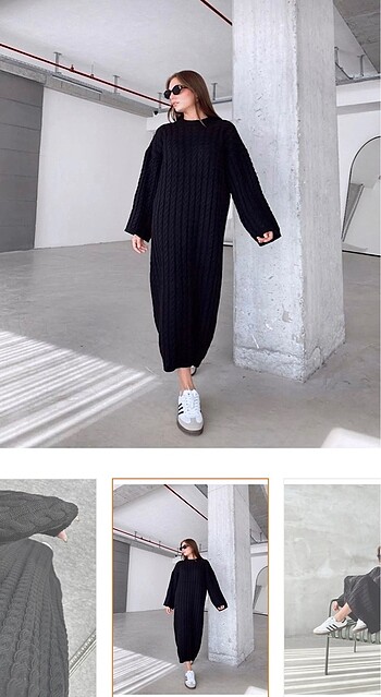 Triko elbise - Görsel 6