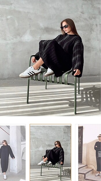 Triko elbise - Görsel 7