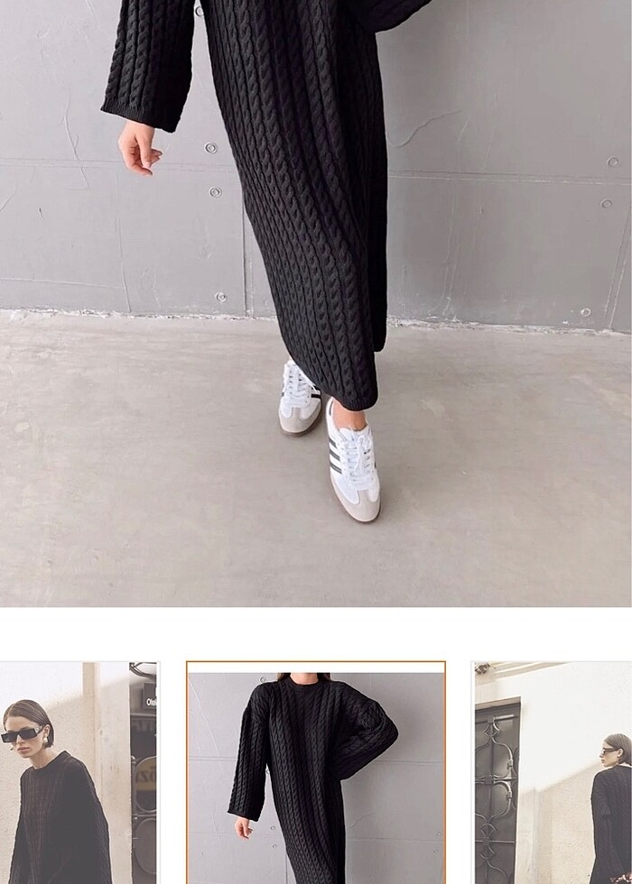 Triko elbise - Görsel 5