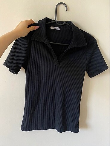 Polo yaka bluz