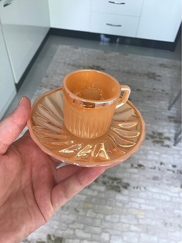 4 lü antika fincan