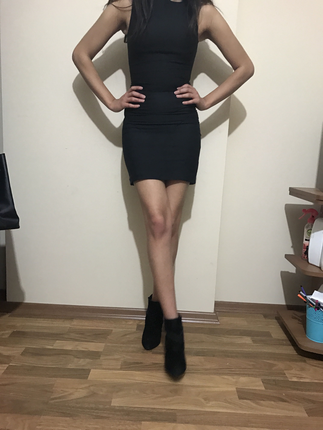 36 Beden Mini elbise