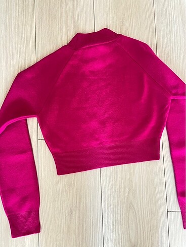 s Beden pembe Renk Trendyol crop kazak