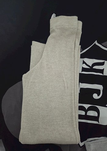 Bej Triko Kadın Pantolon - Görsel 2