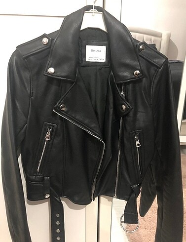 Bershka deri ceket