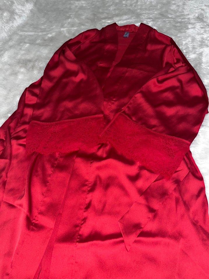 Penti Kırmızı Sabahlık - Görsel 3