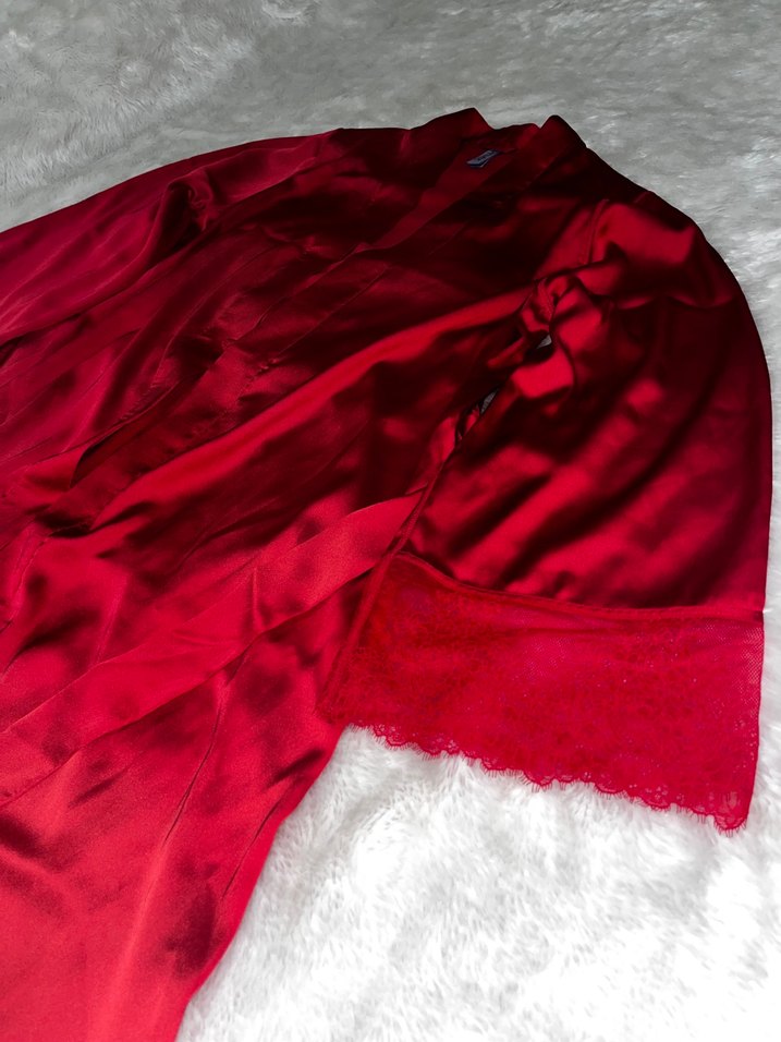 Penti Kırmızı Sabahlık - Görsel 2