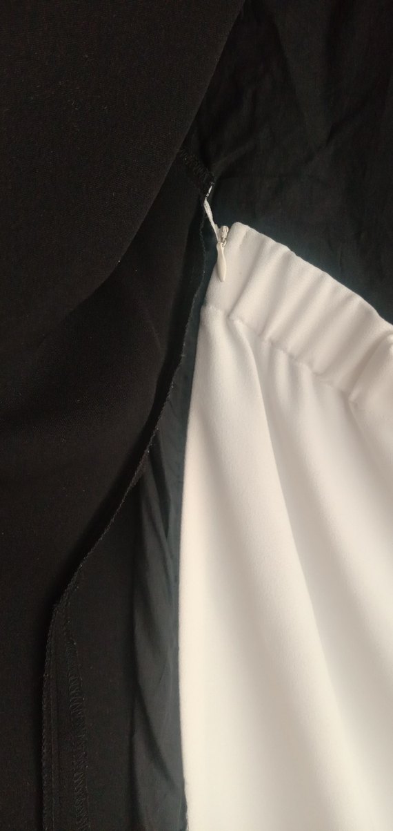 Siyah Ofis Elbise - Görsel 4