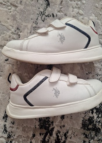 U.S Polo Assn. U.S. Polo Assn. Erkek Çocuk Beyaz Spor Ayakkabı