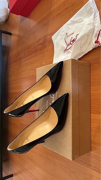 Christian Louboutin Christian Louboutin Siyah Deri Stiletto