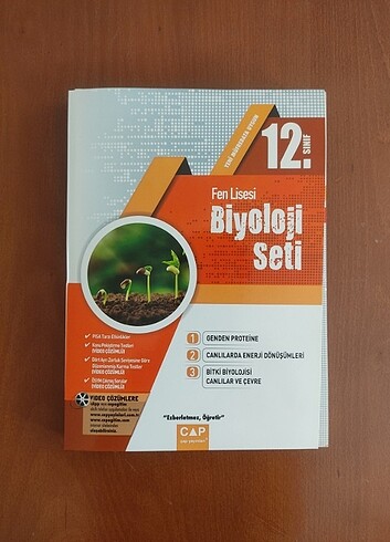 Çap Yayınları 12.Sınıf Biyoloji Seti