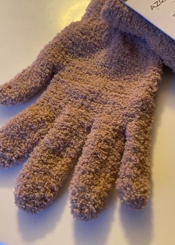 Bej Triko Kadın Eldiven6/7/8 yaş İthal - Görsel 2