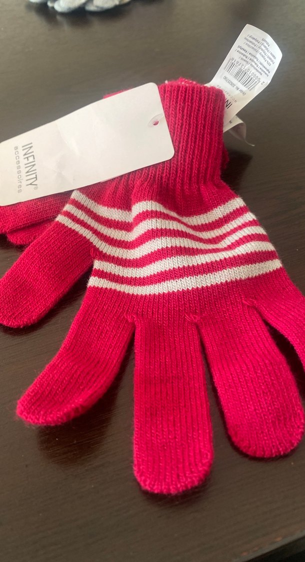 Kız Çocuk Pembe Triko Eldiven 10/12yaş ithal Almanya - Görsel 5