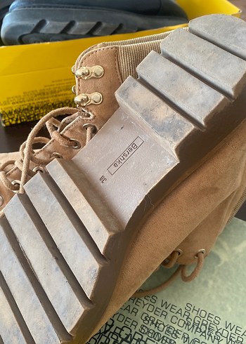 Reyder Kadın Süet Kahverengi Topuklu Bot - Görsel 8