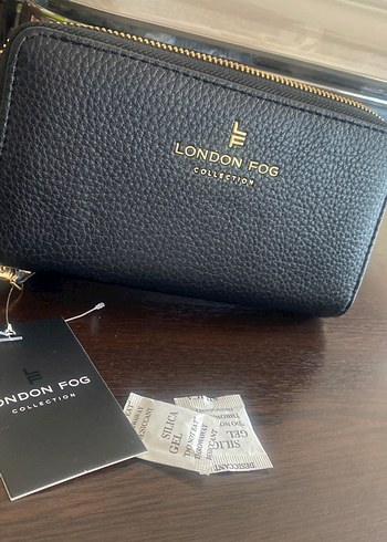 Siyah Deri Fermuarlı Kadın Cüzdanı sunni deri 20:10 cm ebat itha - Görsel 9