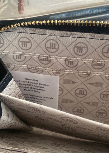 Siyah Deri Fermuarlı Kadın Cüzdanı sunni deri 20:10 cm ebat itha - Görsel 4