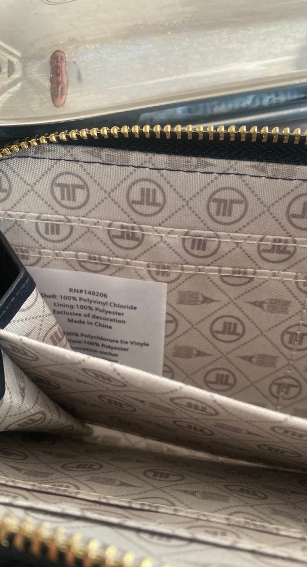 Siyah Deri Fermuarlı Kadın Cüzdanı sunni deri 20:10 cm ebat itha - Görsel 4