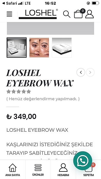 LOSHEL kaş şekillendirici - Görsel 2