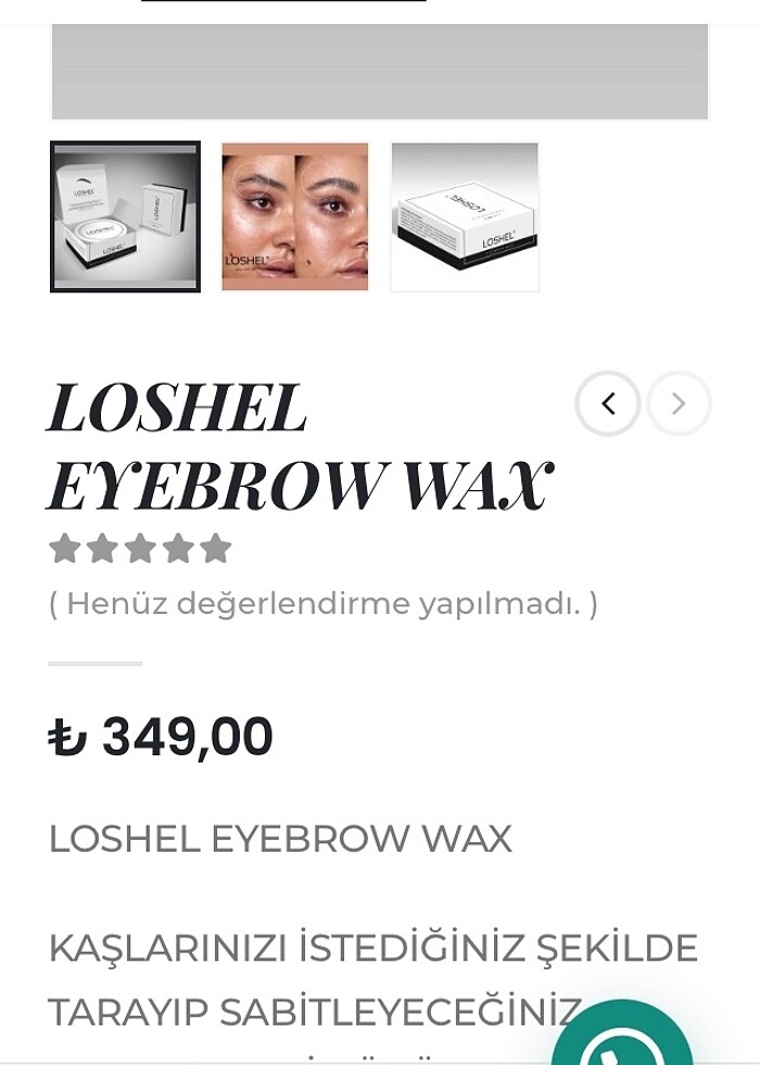 LOSHEL kaş şekillendirici - Görsel 2