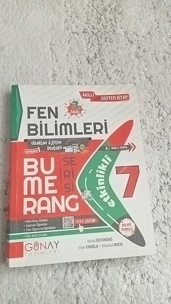 Fen bilimleri test kitabı 7.sinif