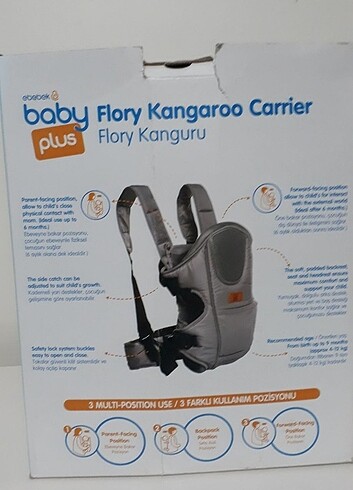  Beden Baby Flory plus kanguru