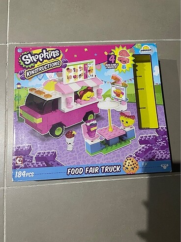 Kutulu Shopkins cicibiciler lego dondurma arabası