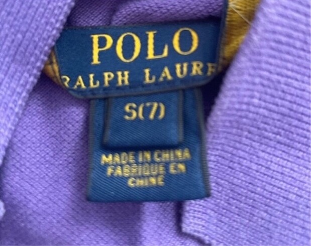 Polo Ralph Lauren Orijinal Polo Ralph Lauren 7 yaş
