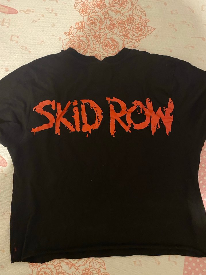 Baskılı Rock Punk Tişört - Görsel 3