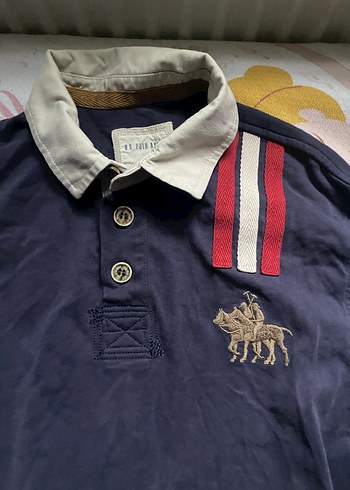 Düğmeli Lacivert Erkek Uzun Kollu Polo Tişört - Görsel 6