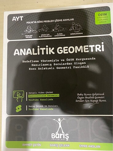  analitik geo, ayt fizik