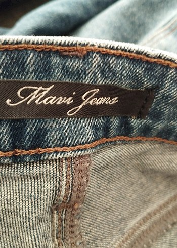 Lacivert Kadın Denim Pantolon - Görsel 2