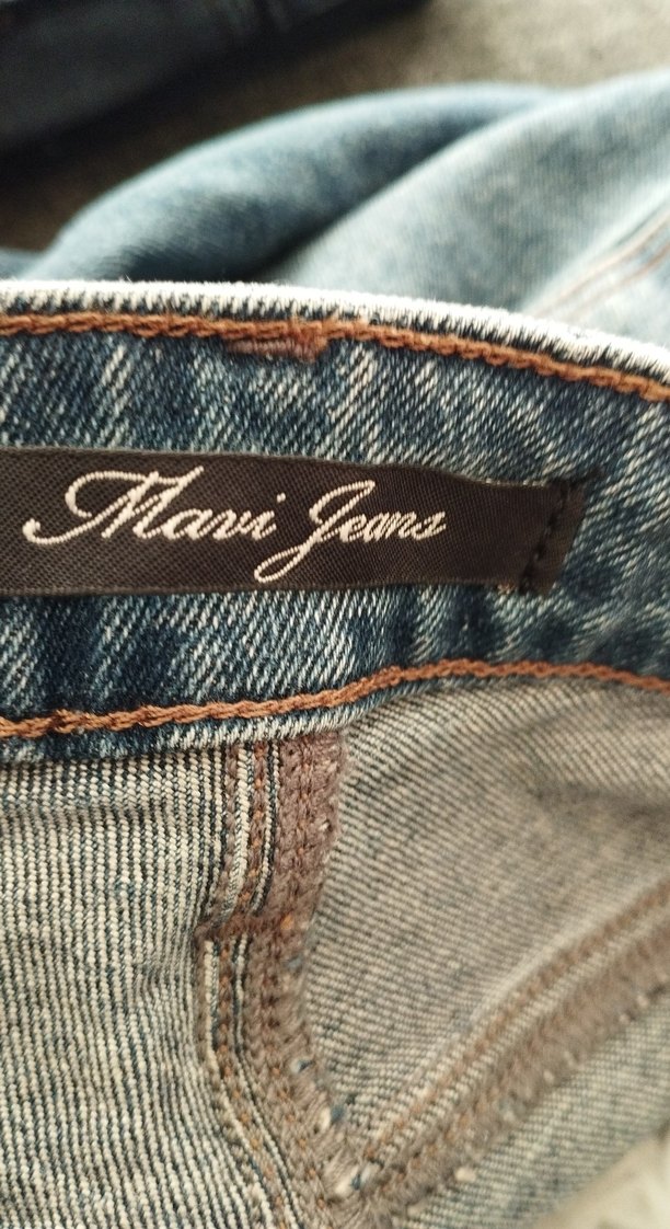 Lacivert Kadın Denim Pantolon - Görsel 2