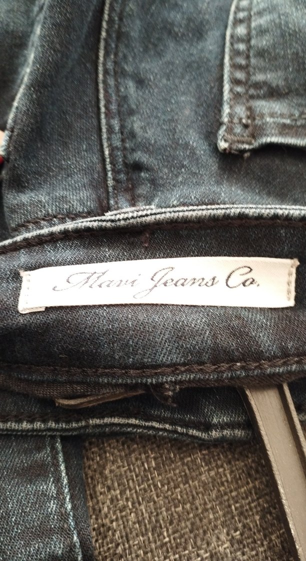 Koyu Lacivert Boy Denim Kadın Pantolon - Görsel 2