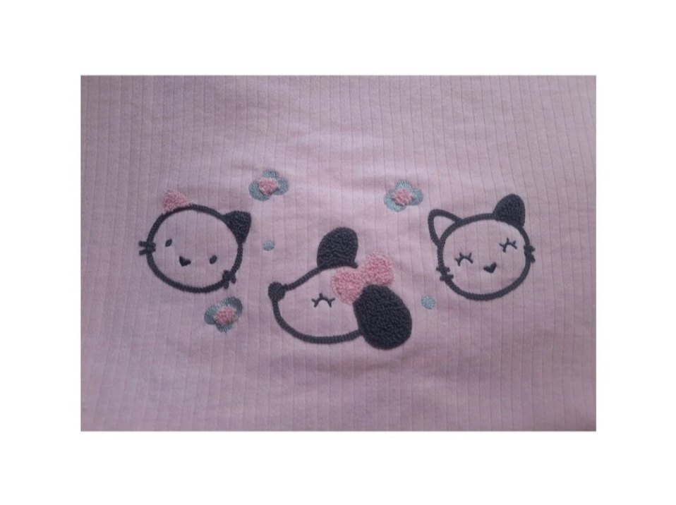 Pembe Desenli Penye Bebek Battaniyesi - Görsel 2