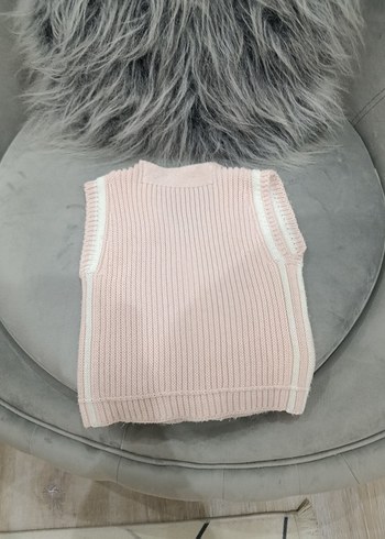 Bebek El Örgüsü Yelek - Görsel 2