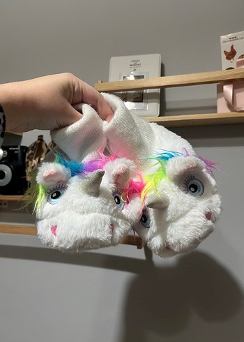 Twigy Renkli Yeleli Unicorn Cocuk Panduf