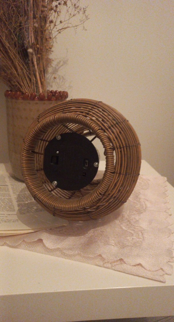 Bej Hasır Mumluk ve Dekoratif Vazo - Görsel 3